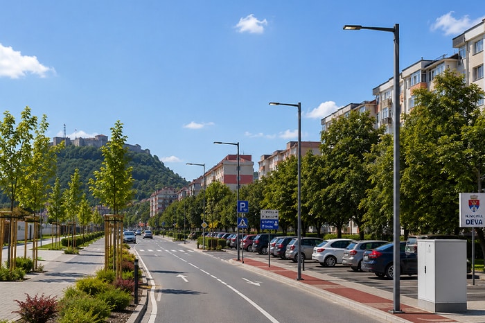 Modernizarea sistemului de iluminat public – Deva​-2