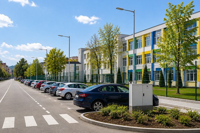 Modernizarea sistemului de iluminat public – Deva​-scoala